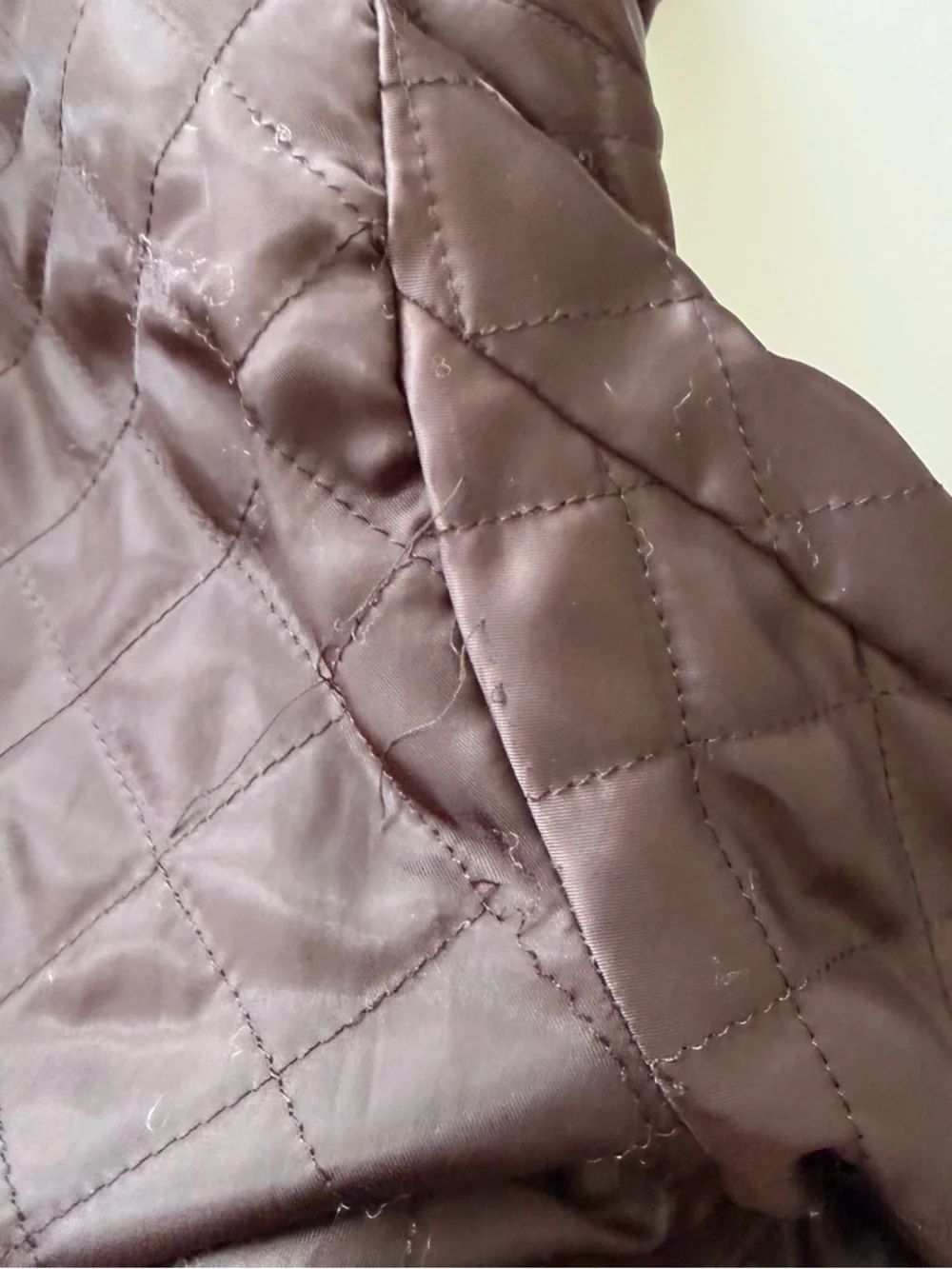 MICHAEL Michael Kors brown leather Utility jacket with distressed look size XS. - Picture 11 of 15